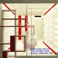 Thiết kế cửa hàng giày nữ La Trần